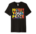 Protect Your Peace Chakra Meditation T-Shirt - Aesthetic Graphic Men Women - T-Shirt, Sweatshirt, Hoodie