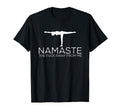 Namaste Fck Away From Me Yoga Lotus T-Shirt - Minimalist Print for Adults - T-Shirt, Sweatshirt, Hoodie