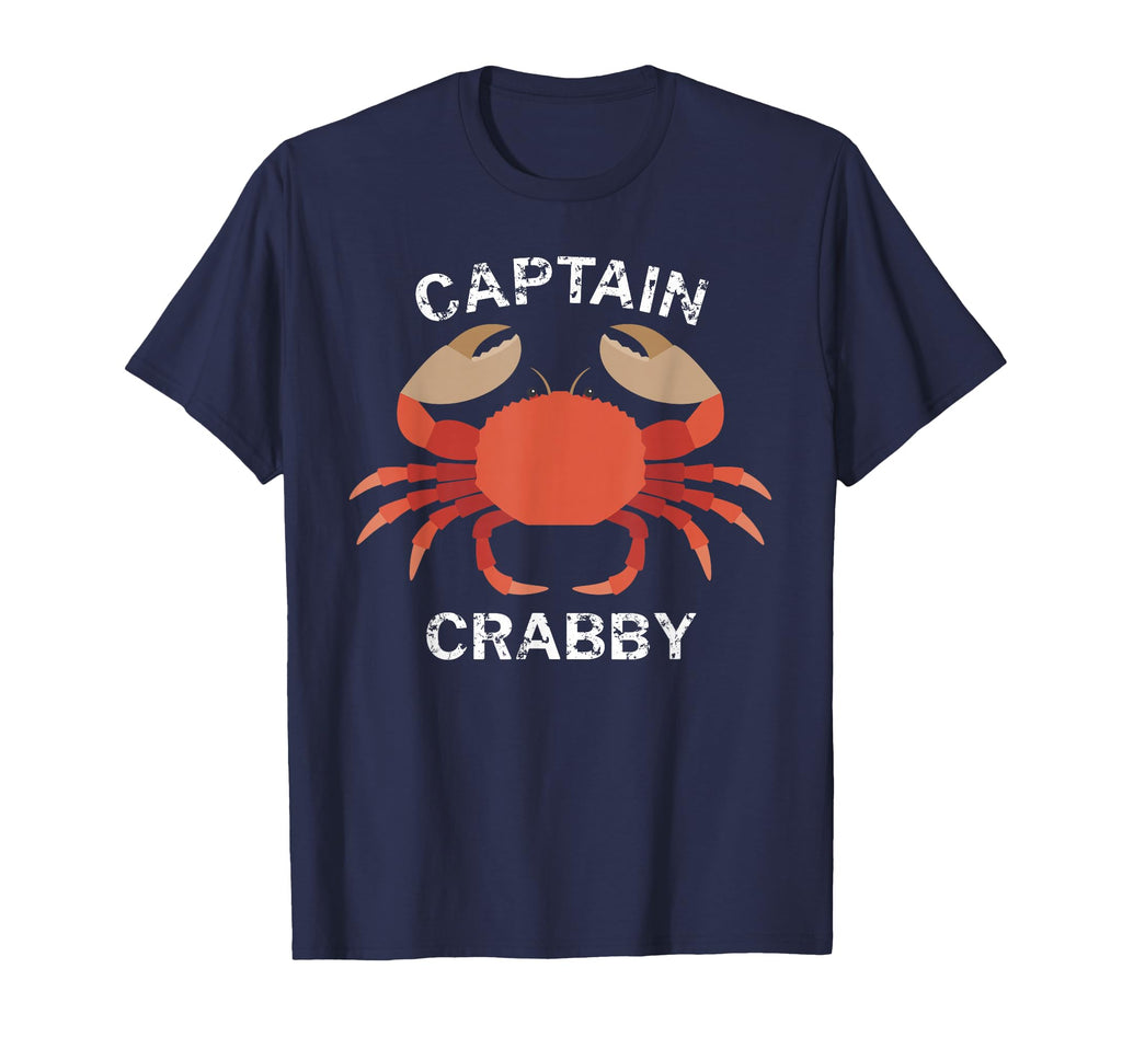 Captain Crabby Funny Crabby Mood T-Shirt - Fun Novelty Design for Adults - T-Shirt, Sweatshirt, Hoodie