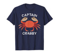Captain Crabby Funny Crabby Mood T-Shirt - Fun Novelty Design for Adults - T-Shirt, Sweatshirt, Hoodie