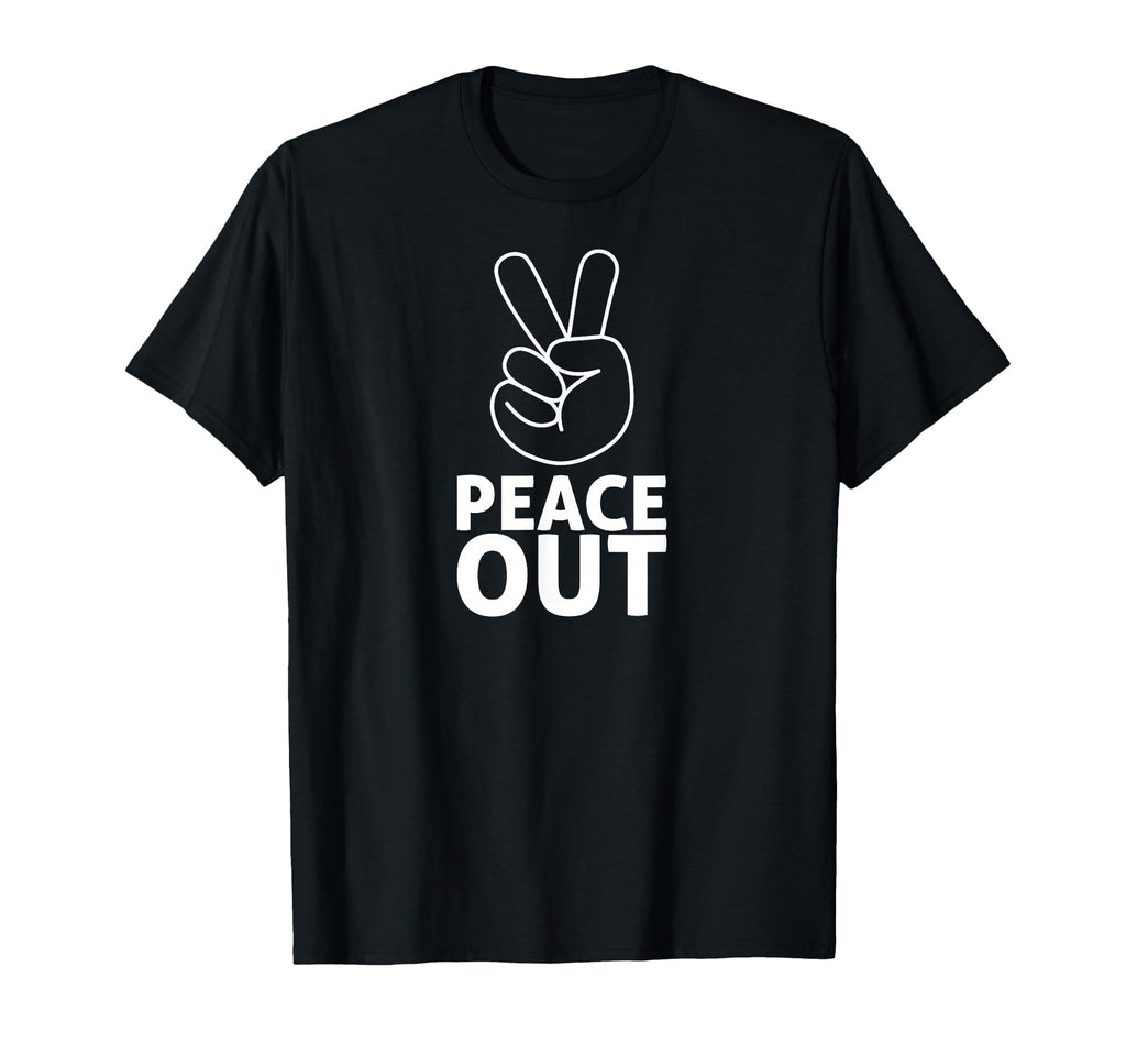 Peace Out T-Shirt - Aesthetic Graphic for Adults - T-Shirt, Sweatshirt, Hoodie
