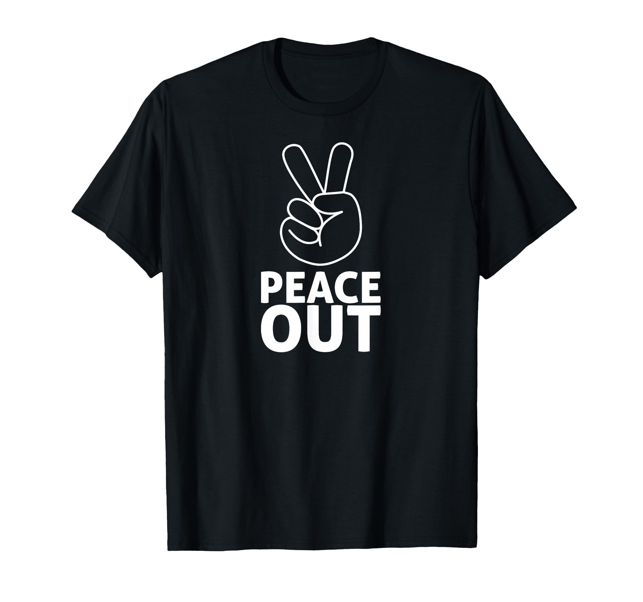 Peace Out T-Shirt - Aesthetic Graphic for Adults - T-Shirt, Sweatshirt, Hoodie