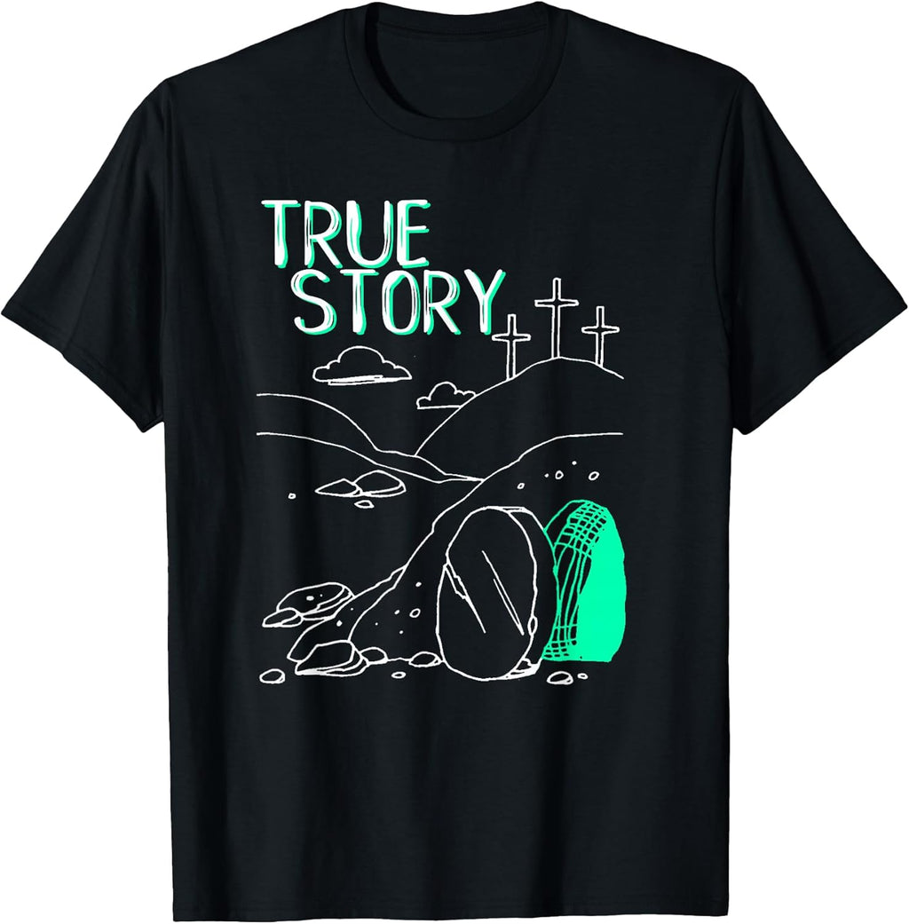 Empty Tomb He's Alive Threads Unisex T-shirt, Sweatshirt, Hoodie, Long Sleeve Tee - T-Shirt, Sweatshirt, Hoodie