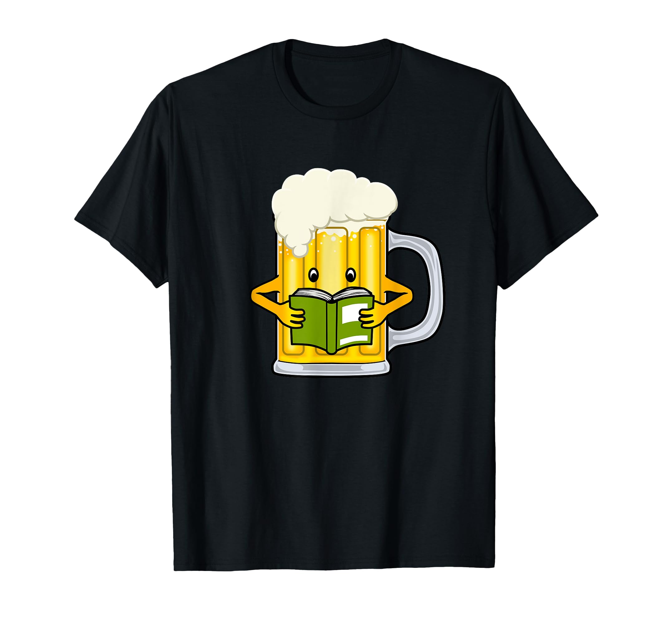 Beer Reading Books Literature Book T-Shirt - Aesthetic Graphic Men Women - T-Shirt, Sweatshirt, Hoodie