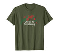Flowers Red Choose To Keep Going T-Shirt - Aesthetic Graphic Unisex - T-Shirt, Sweatshirt, Hoodie
