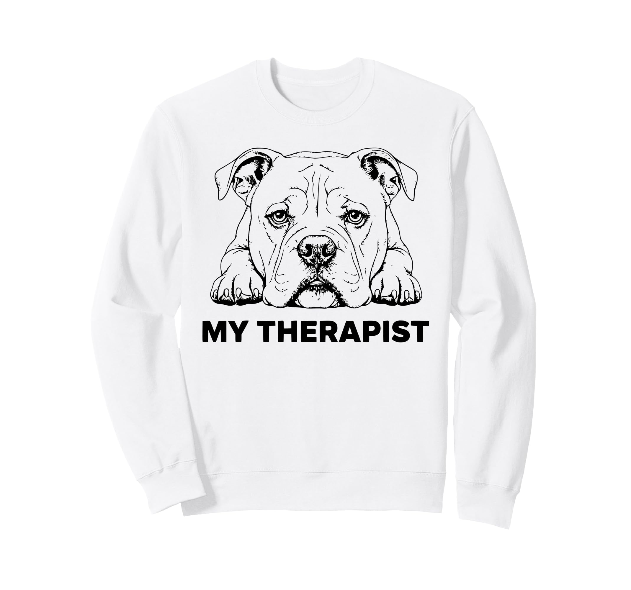 Funny Dog Owner Therapy Dog Lover Sweatshirt - Aesthetic Graphic Men Women - T-Shirt, Sweatshirt, Hoodie