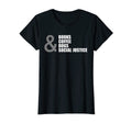 Womens Books Coffee Dogs Social Justice T-Shirt - Unique Graphic Unisex - T-Shirt, Sweatshirt, Hoodie