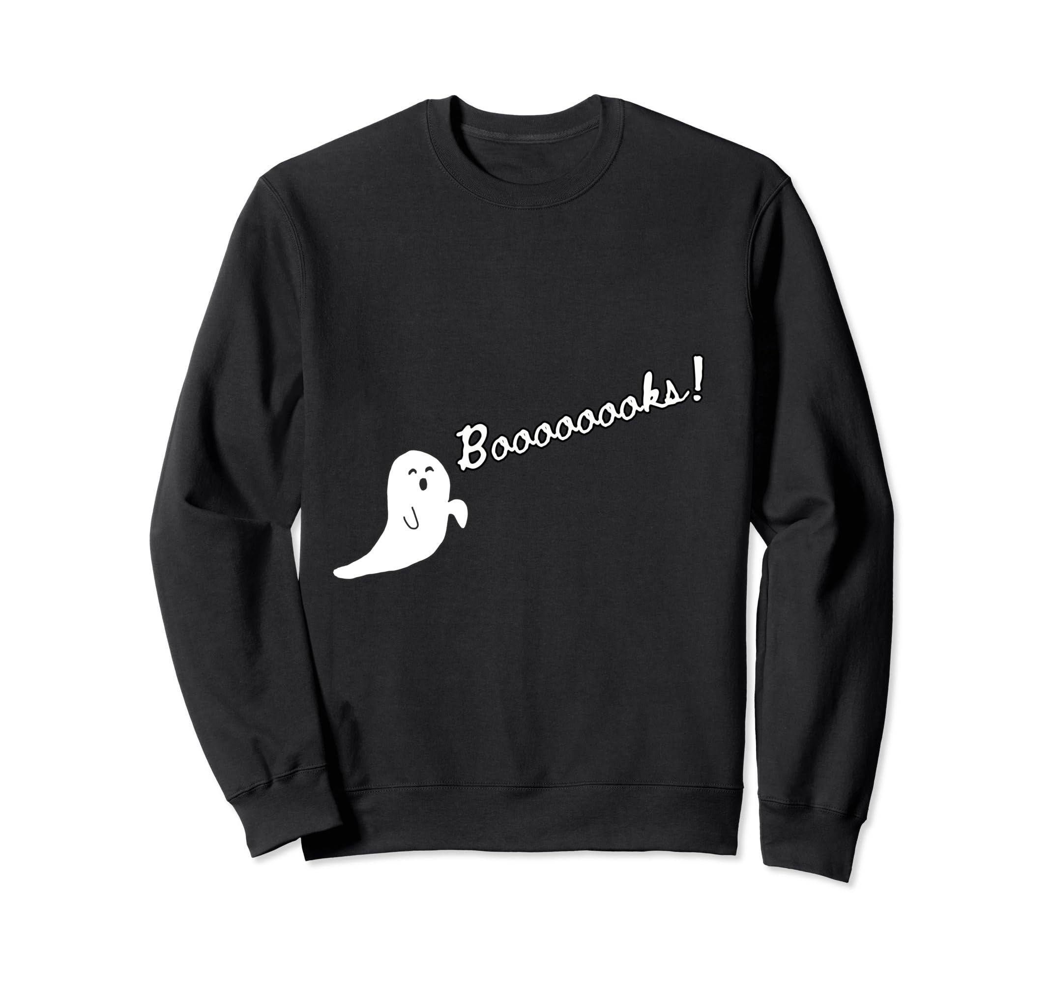 Halloween Book Lovers Ghost Sweatshirt - Novelty Apparel for Adults - T-Shirt, Sweatshirt, Hoodie