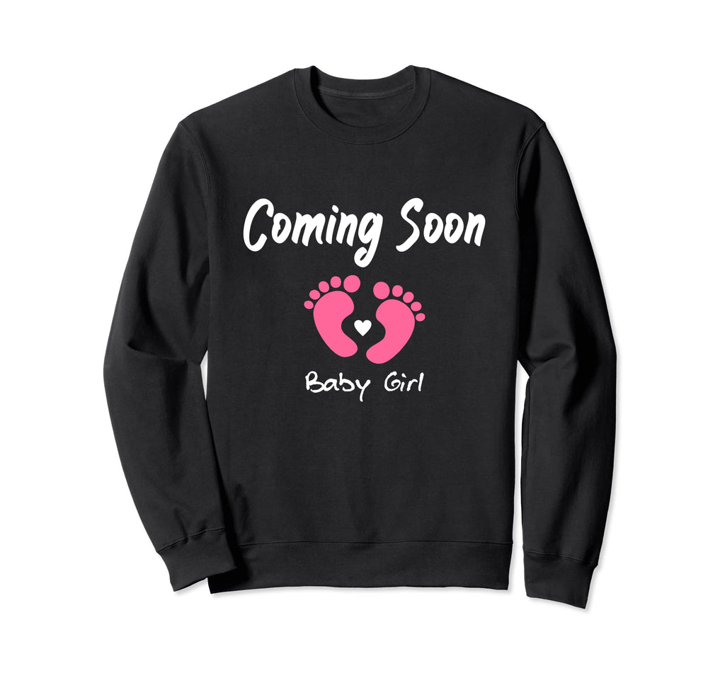 Is Coming Soon Mom To Be Sweatshirt - Graphic Print Unisex - T-Shirt, Sweatshirt, Hoodie