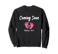 Is Coming Soon Mom To Be Sweatshirt - Graphic Print Unisex - T-Shirt, Sweatshirt, Hoodie