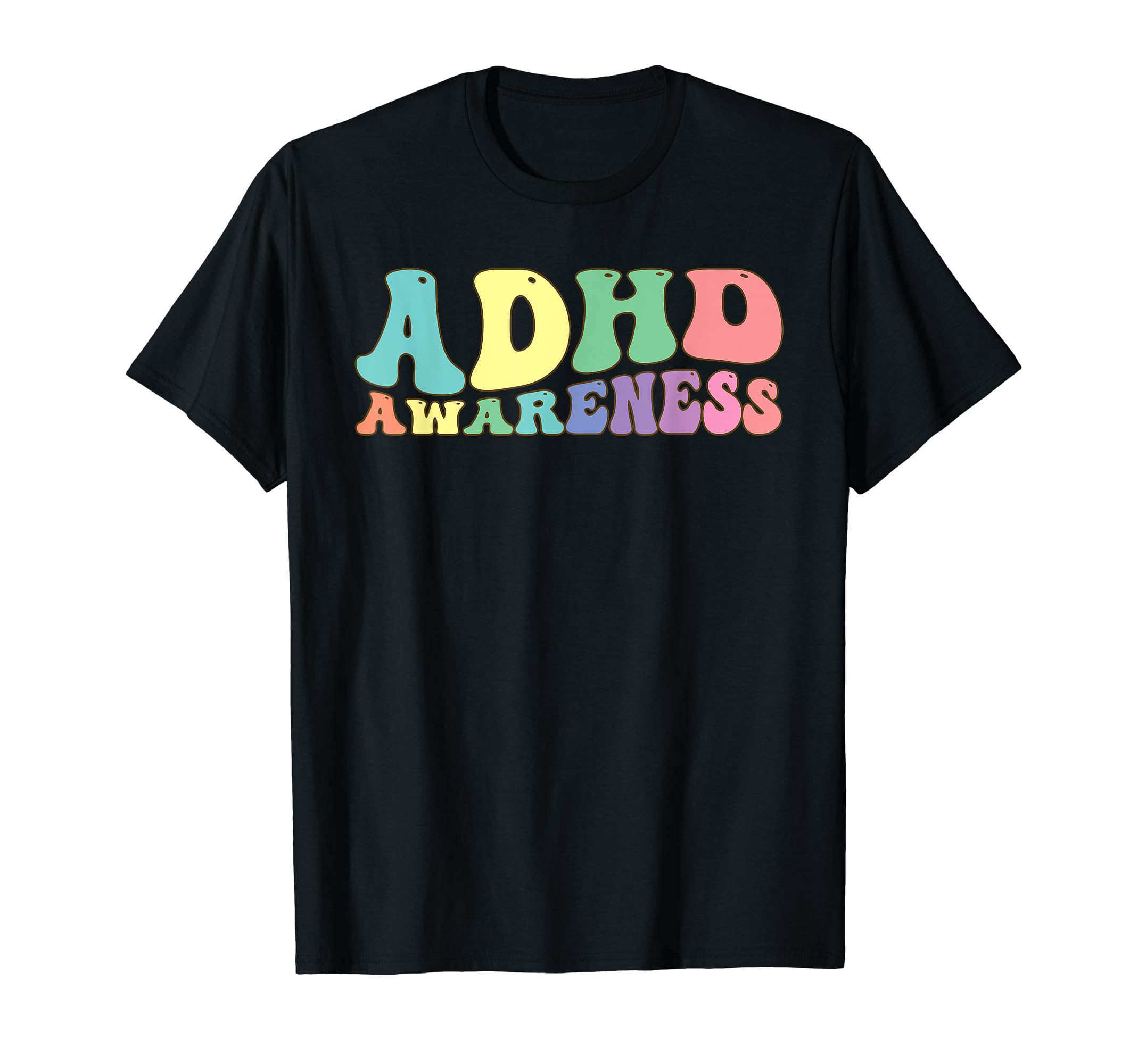 Adhd Awareness Mental Health T-Shirt - Aesthetic Graphic Men Women - T-Shirt, Sweatshirt, Hoodie