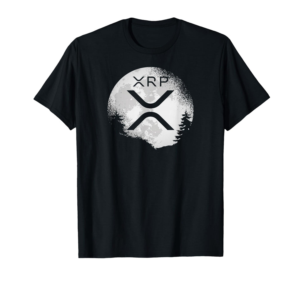Xrp Hodl To Moon Crypto T-Shirt - Casual Everyday Wear Men Women - T-Shirt, Sweatshirt, Hoodie