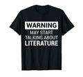 Funny Writer Poet Author Literature T-Shirt - Minimalist Print for Adults - T-Shirt, Sweatshirt, Hoodie