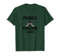Progress Over Perfection Always T-Shirt - Minimalist Print Unisex - T-Shirt, Sweatshirt, Hoodie