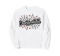 Overstimulated Funny Introvert Sweatshirt - Minimalist Print Men Women - T-Shirt, Sweatshirt, Hoodie