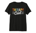 Therapy Is Mental Health Awareness Tri T-Shirt - Unique Graphic for Adults - T-Shirt, Sweatshirt, Hoodie
