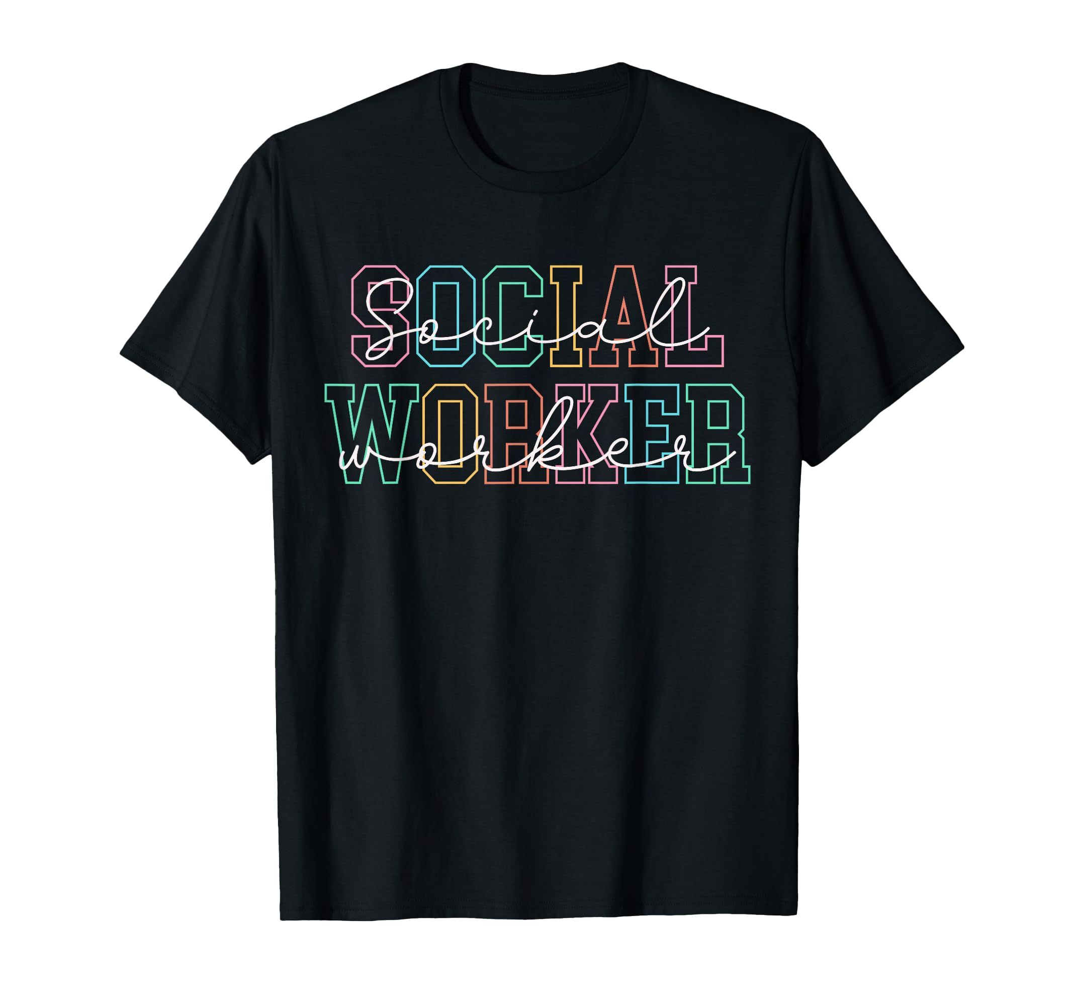 Social Worker Social Worker T-Shirt - Custom Art Print Unisex - T-Shirt, Sweatshirt, Hoodie