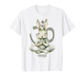 Yoga Rabbit Zen Meditation Mindfulness T-Shirt - Graphic Print Men Women - T-Shirt, Sweatshirt, Hoodie