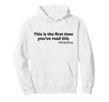 Heraclitus First Time Reading This Hoodie - Custom Art Print for Adults - T-Shirt, Sweatshirt, Hoodie