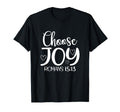 Choose Joy God Faith Jesus Christianity T-Shirt - Unique Graphic for Adults - T-Shirt, Sweatshirt, Hoodie