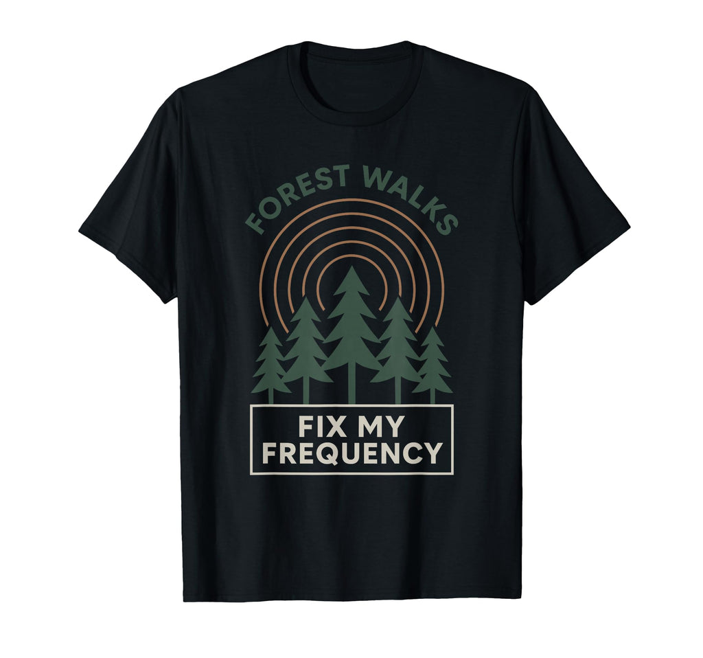 Forest Walk Overthinker Mental Reset T-Shirt - Trendy Graphic for Adults - T-Shirt, Sweatshirt, Hoodie
