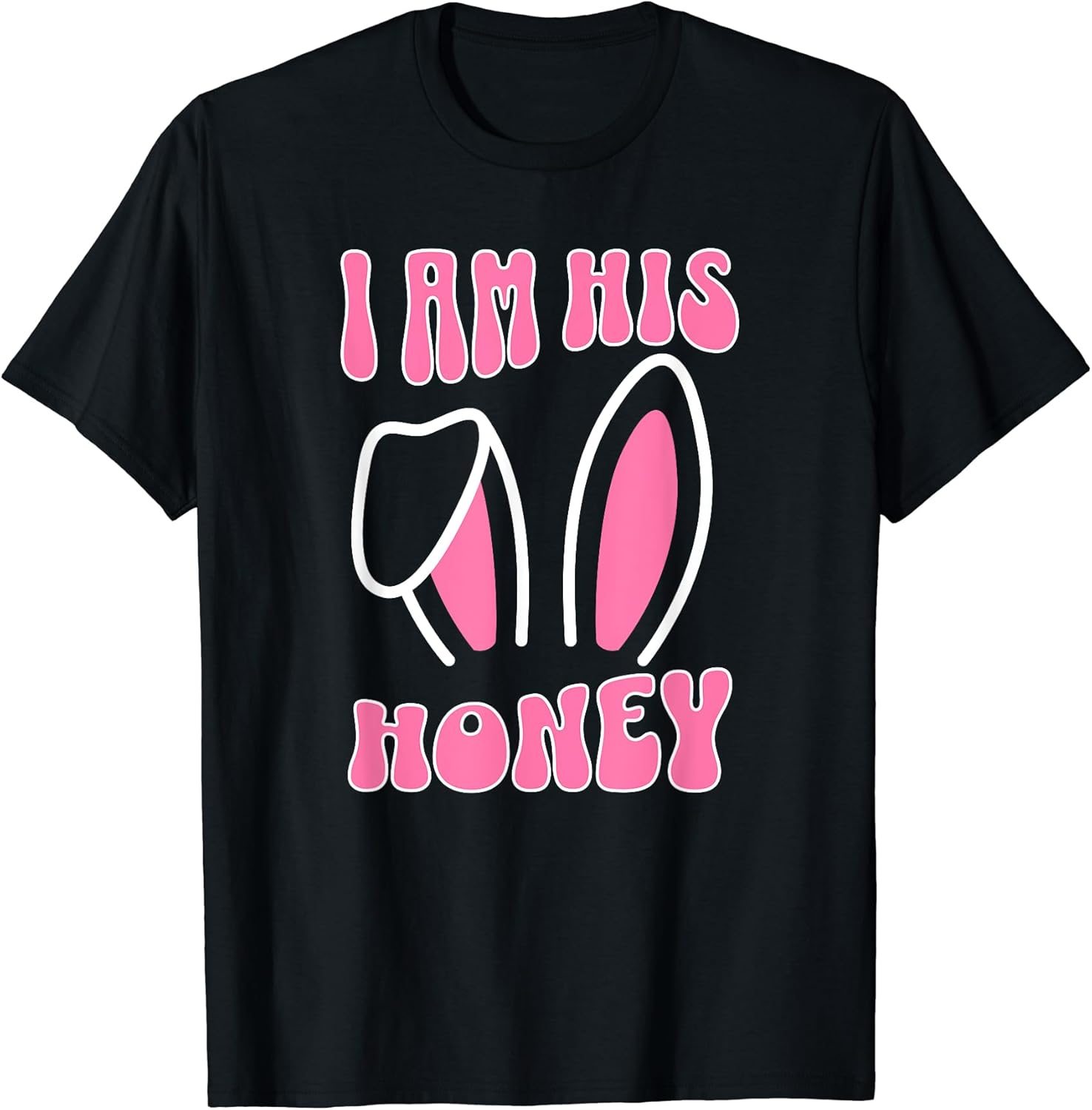 Matching Couple Easter Tee for Her Unisex T-shirt, Sweatshirt, Hoodie, Long Sleeve Tee - T-Shirt, Sweatshirt, Hoodie