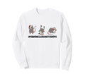 Overstimulated But Festive Possum Sweatshirt - Unique Graphic Unisex - T-Shirt, Sweatshirt, Hoodie