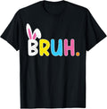 Bruh Easter Day Funny Bunny Eggs hunting Shirt Unisex T-shirt, Sweatshirt, Hoodie, Long Sleeve Tee - T-Shirt, Sweatshirt, Hoodie