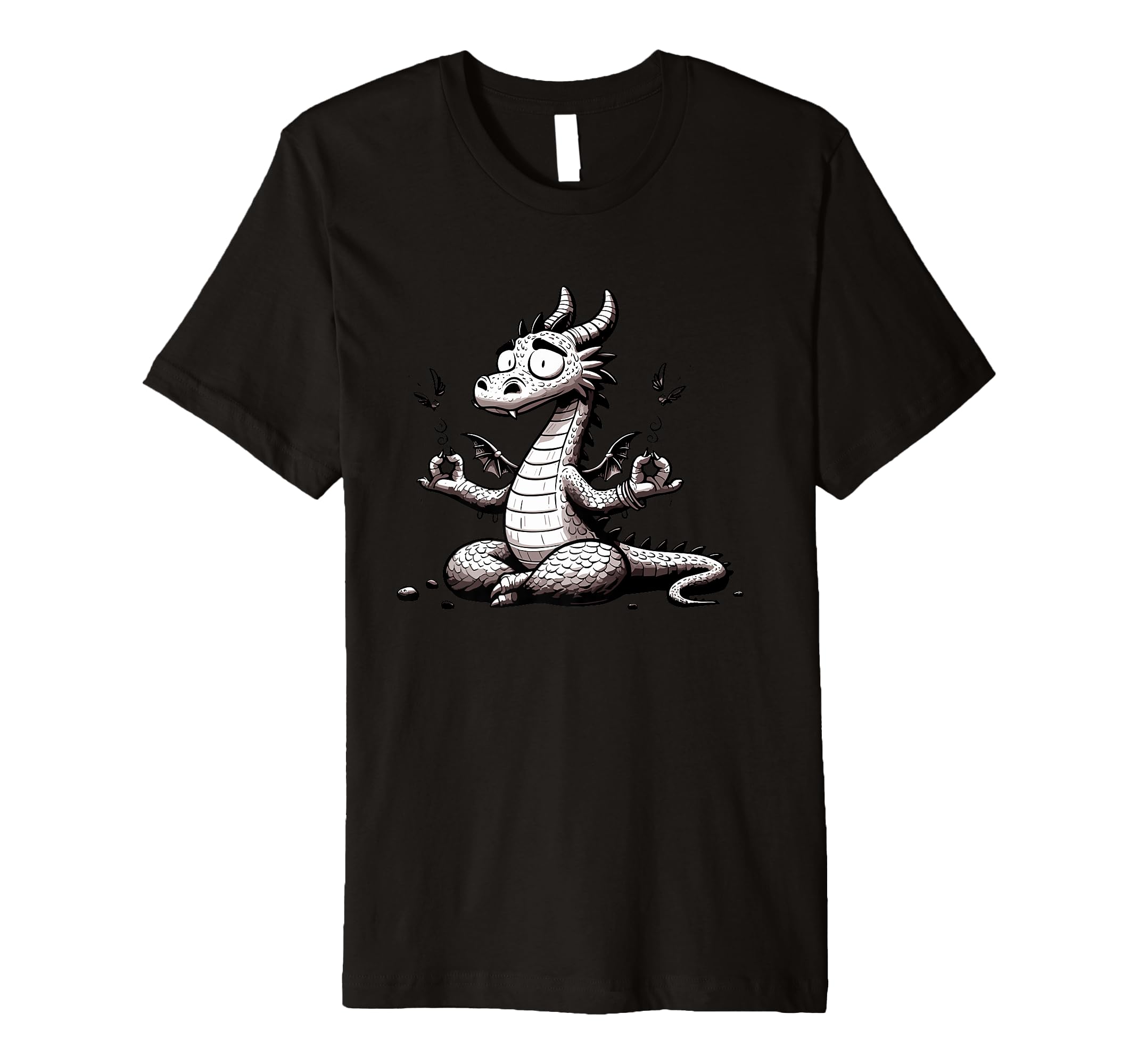 Meditation Dragon Yoga Pose Relaxing T-Shirt - Trendy Graphic for Adults - T-Shirt, Sweatshirt, Hoodie