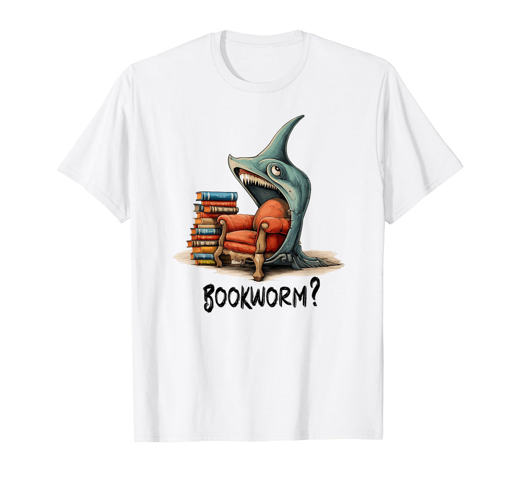 Booktrovert Bookworm Im Jawsome Book T-Shirt - Custom Art Print Unisex - T-Shirt, Sweatshirt, Hoodie