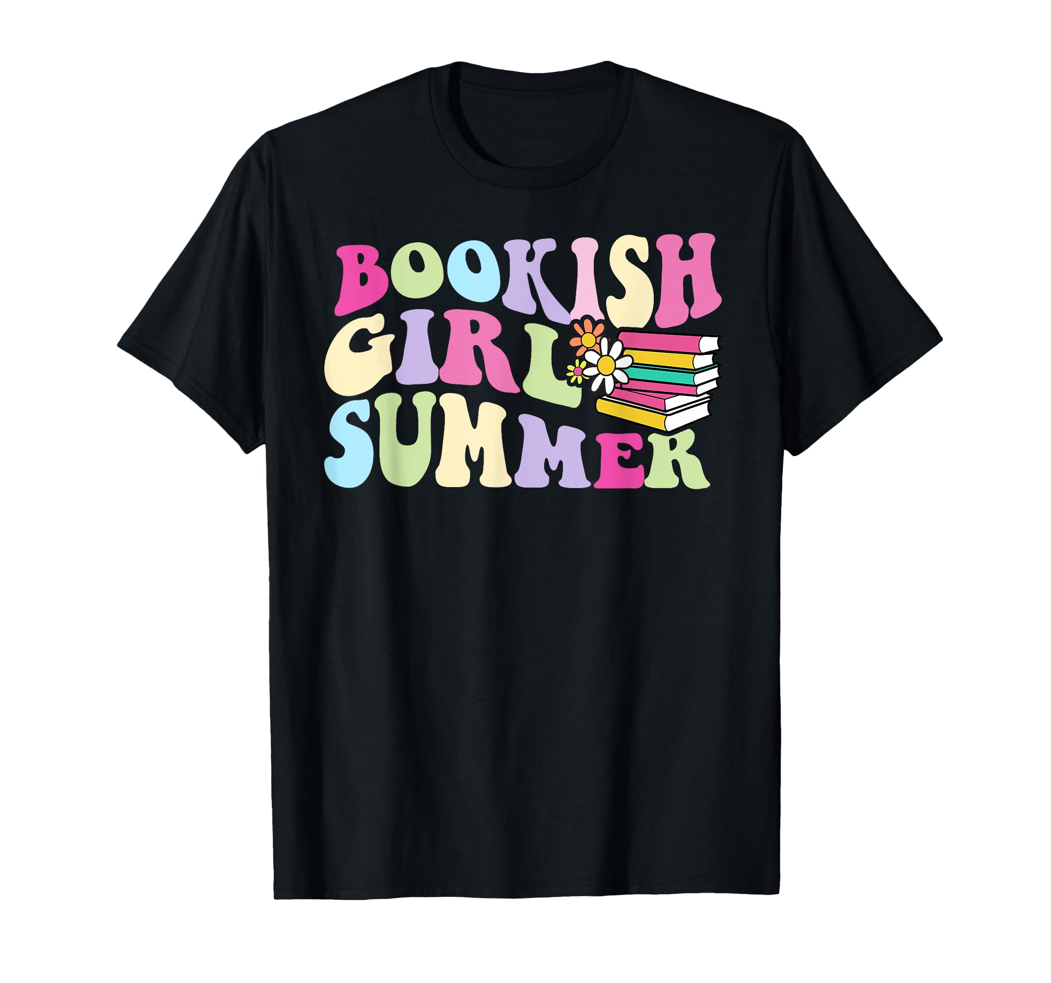 Groovy Book Summer Books Reading Bookish T-Shirt - Graphic Print Men Women - T-Shirt, Sweatshirt, Hoodie