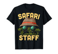 Safari Staff Art Zookeeper Costume Zoo T-Shirt - Graphic Print Unisex - T-Shirt, Sweatshirt, Hoodie