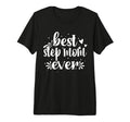 Proud Best Step Mom Ever Tri Blend T-Shirt - Aesthetic Graphic for Adults - T-Shirt, Sweatshirt, Hoodie