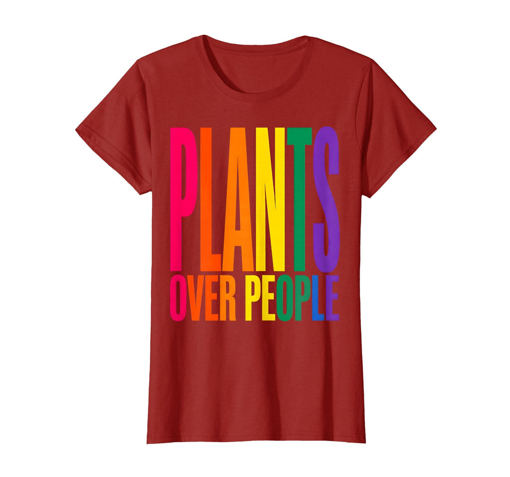 Plants Over People Gardening T-Shirt - Trendy Graphic Unisex - T-Shirt, Sweatshirt, Hoodie
