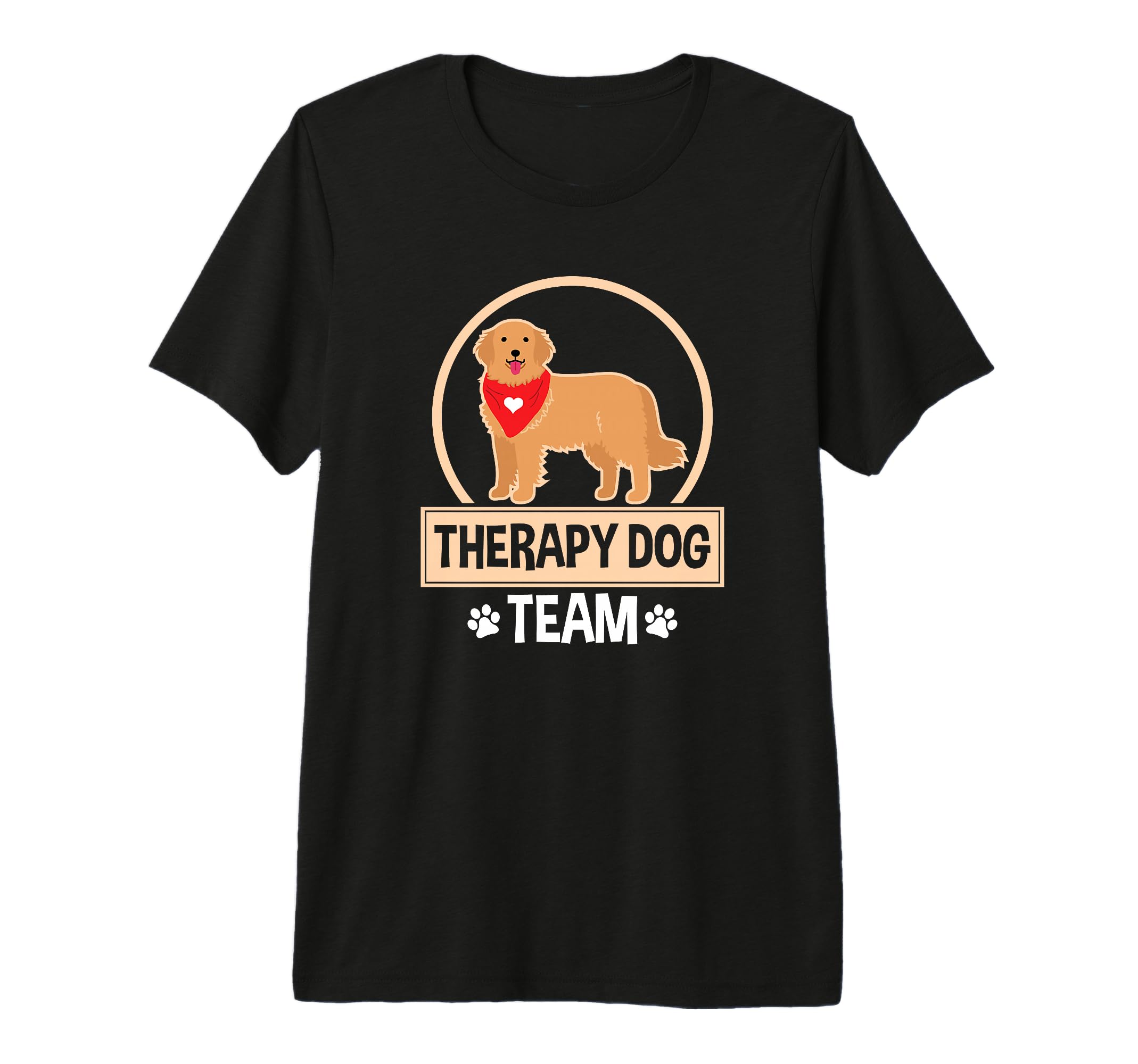 Therapy Dog Team Handler Tri T-Shirt - Casual Everyday Wear for Adults - T-Shirt, Sweatshirt, Hoodie