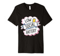 Low Social Battery Introvert Energy T-Shirt - Graphic Print Men Women - T-Shirt, Sweatshirt, Hoodie