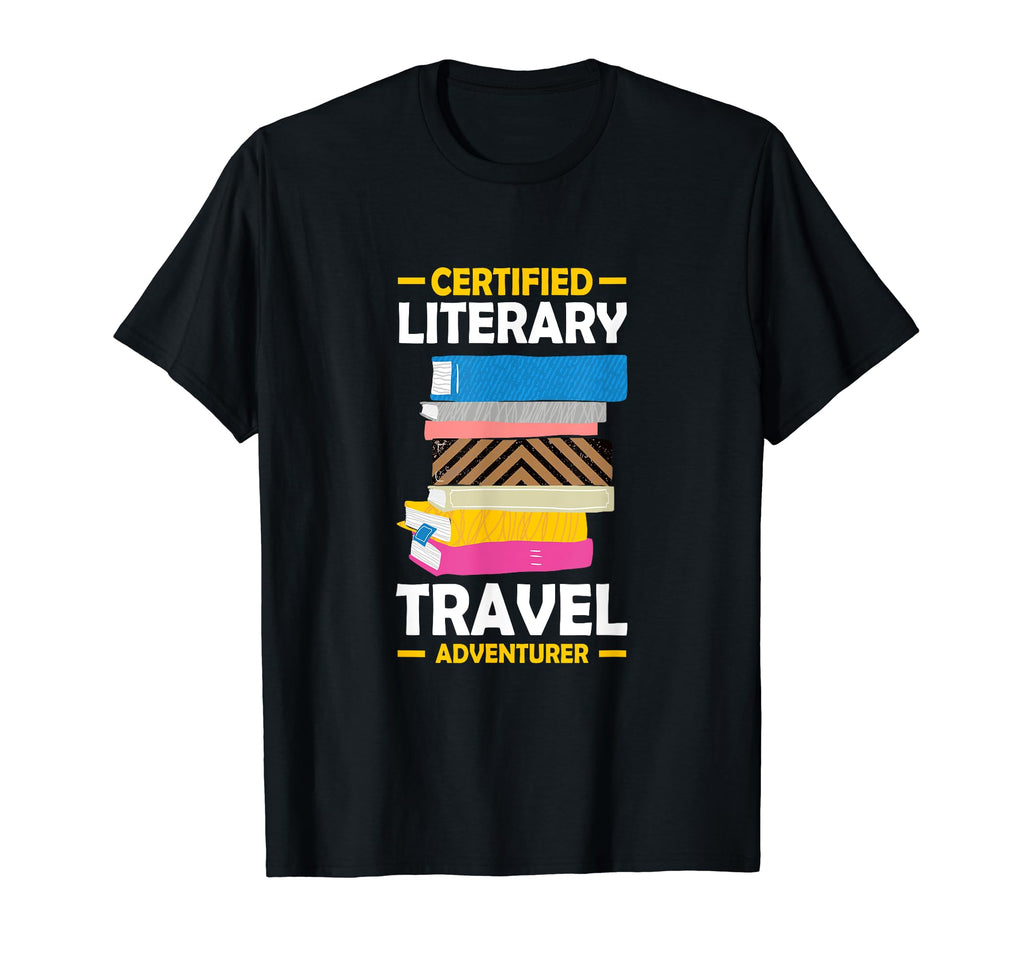 Travel Book Tourism Literature T-Shirt - Casual Everyday Wear for Adults - T-Shirt, Sweatshirt, Hoodie