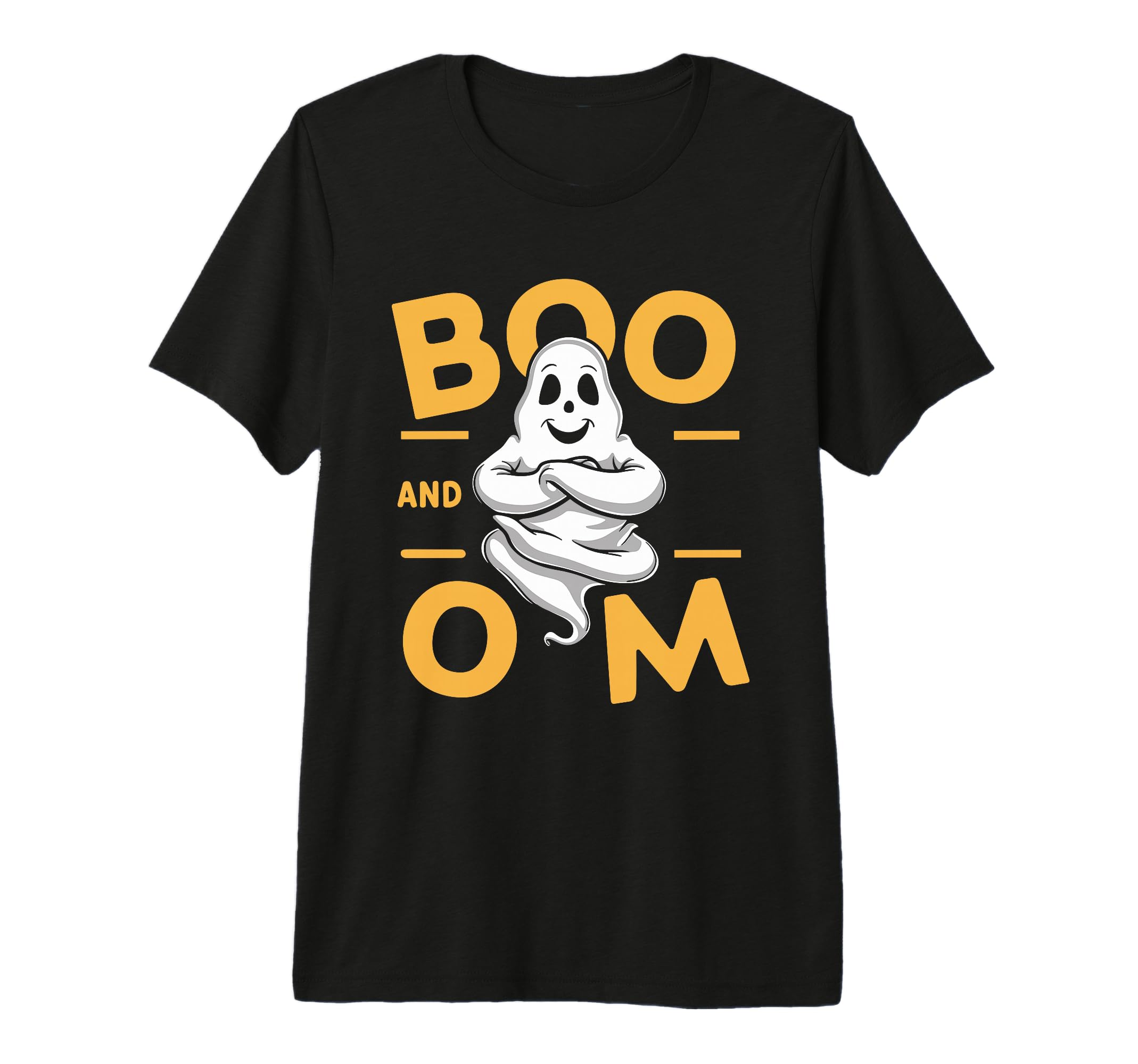 Ghost Monster Meditation Mindfulness T-Shirt - Fun Novelty Design Unisex - T-Shirt, Sweatshirt, Hoodie