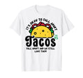 Tacos Fall Apart Depression Mental T-Shirt - Graphic Print for Adults - T-Shirt, Sweatshirt, Hoodie