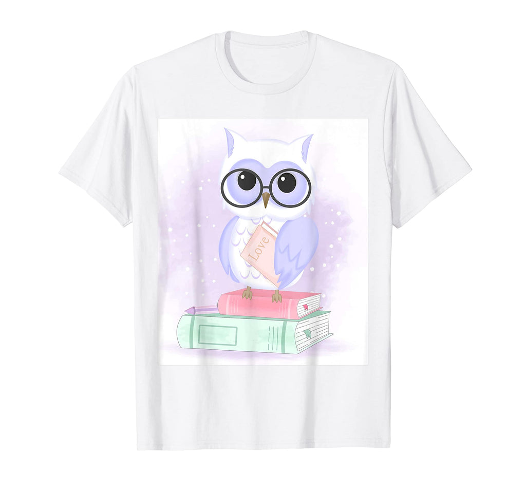 Book Owl Bookworm Reading Rat Literature T-Shirt - Trendy Graphic Unisex - T-Shirt, Sweatshirt, Hoodie