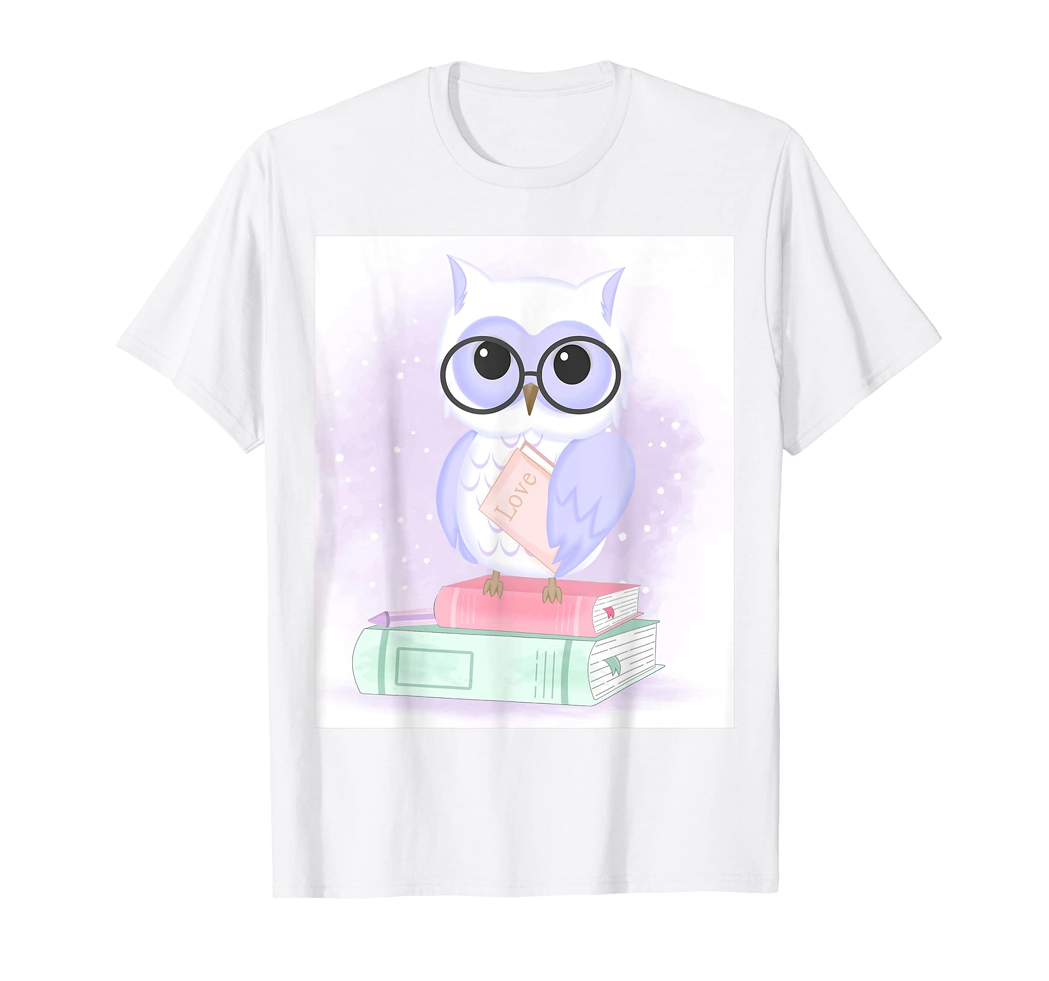 Book Owl Bookworm Reading Rat Literature T-Shirt - Trendy Graphic Unisex - T-Shirt, Sweatshirt, Hoodie