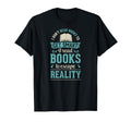 I Dont Read Books To Get Smart I T-Shirt - Minimalist Print for Adults - T-Shirt, Sweatshirt, Hoodie
