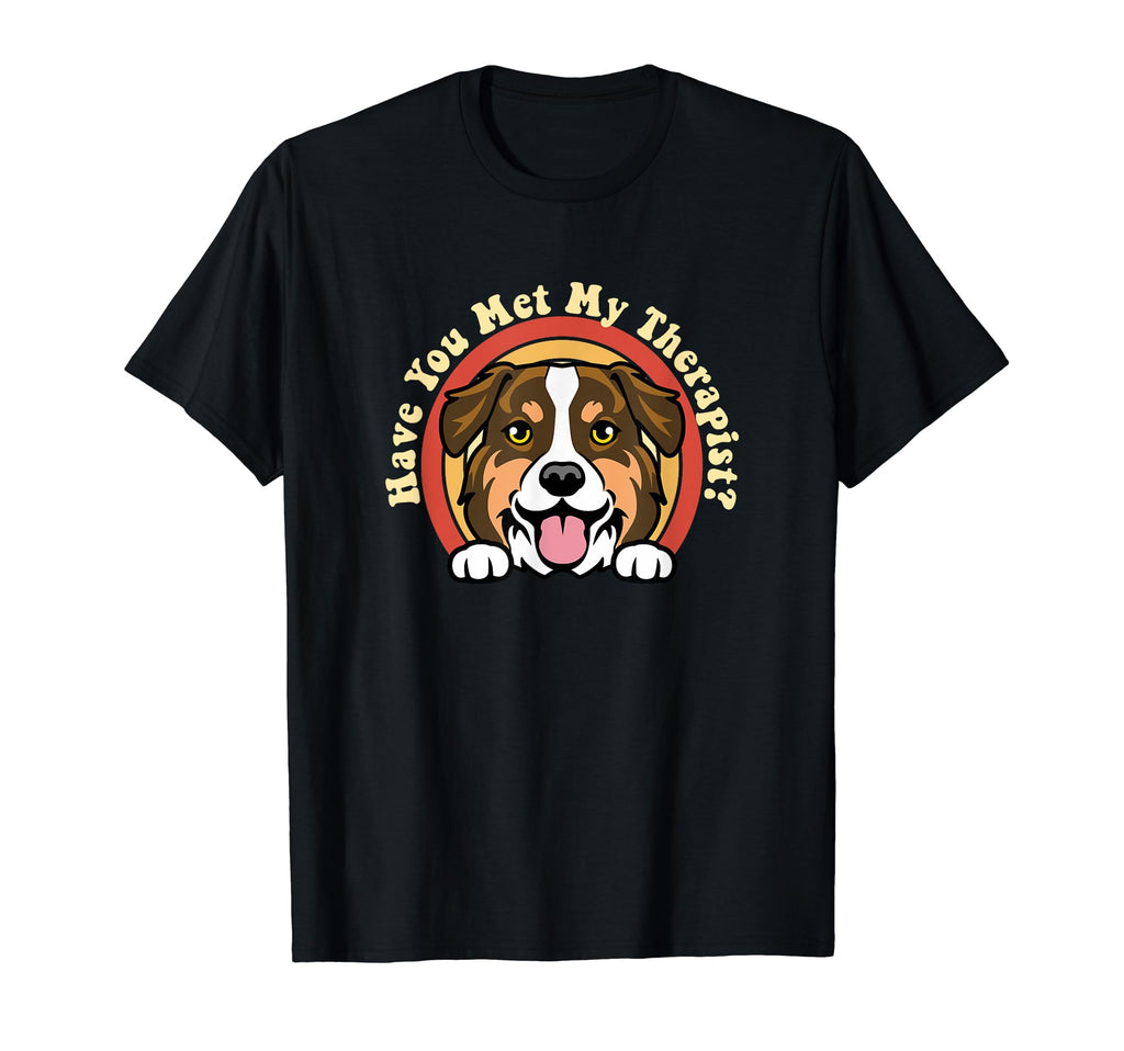 Emotional Support Therapy Dog T-Shirt - Custom Art Print for Adults - T-Shirt, Sweatshirt, Hoodie