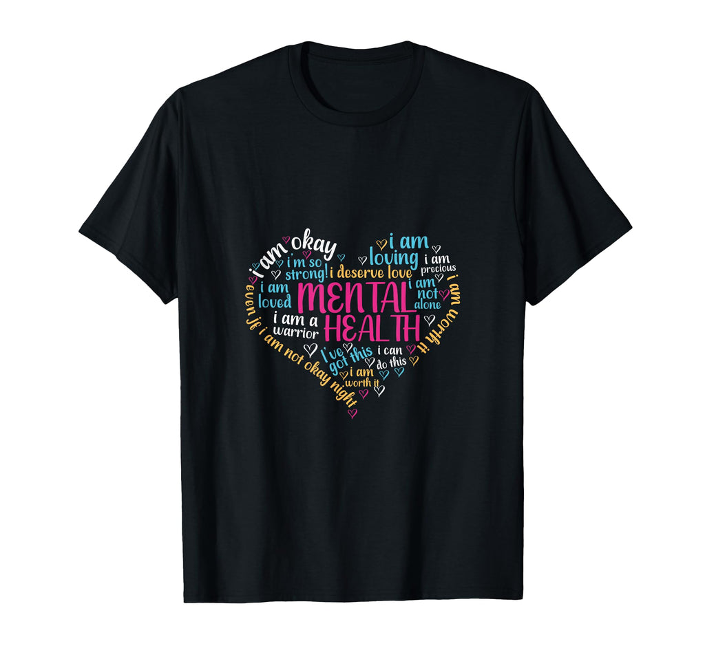 I Deserve Love End Break Stigma Mental T-Shirt - Graphic Print for Adults - T-Shirt, Sweatshirt, Hoodie
