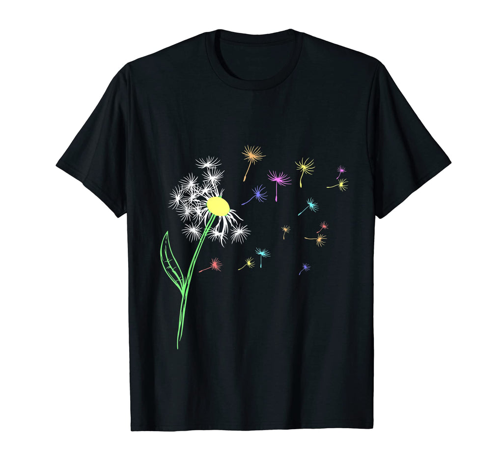 Colorful Dandelion Relaxation And T-Shirt - Custom Art Print for Adults - T-Shirt, Sweatshirt, Hoodie