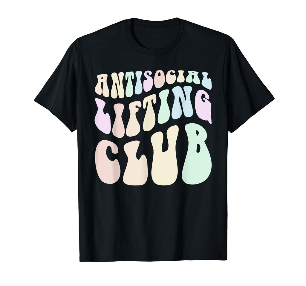 Funny Anti Social Lifting Club T-Shirt - Minimalist Print for Adults - T-Shirt, Sweatshirt, Hoodie