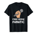 Poetry Slam Writer Literature Day Poet T-Shirt - Minimalist Print Unisex - T-Shirt, Sweatshirt, Hoodie