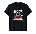Book Dragon Funny Fantasy Books T-Shirt - Streetwear Style for Adults - T-Shirt, Sweatshirt, Hoodie