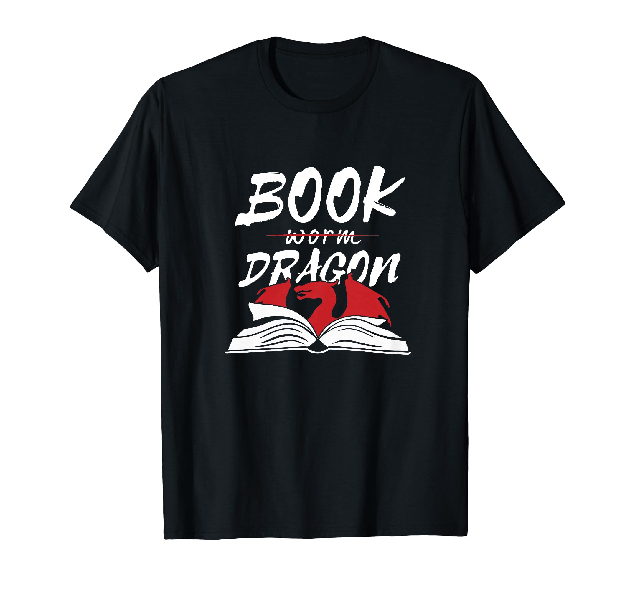 Book Dragon Funny Fantasy Books T-Shirt - Streetwear Style for Adults - T-Shirt, Sweatshirt, Hoodie