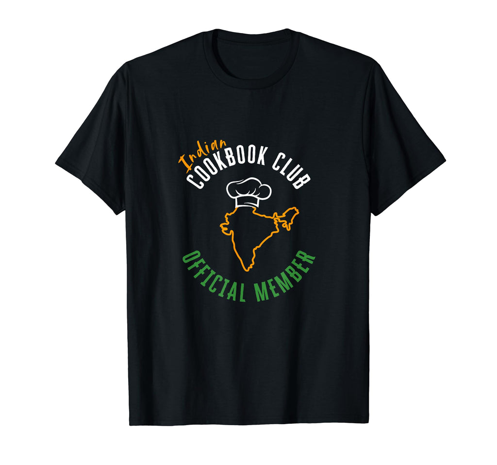 India Cookbook Club Member T-Shirt - Unique Graphic Men Women - T-Shirt, Sweatshirt, Hoodie